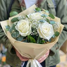 Букет цветов из:  Розы в Мамоново