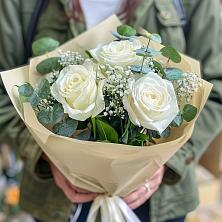 Букет цветов из:  Розы в Мамоново